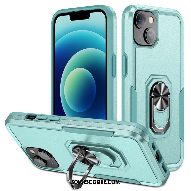 Coque iPhone 15 Anneau-Support Stylé