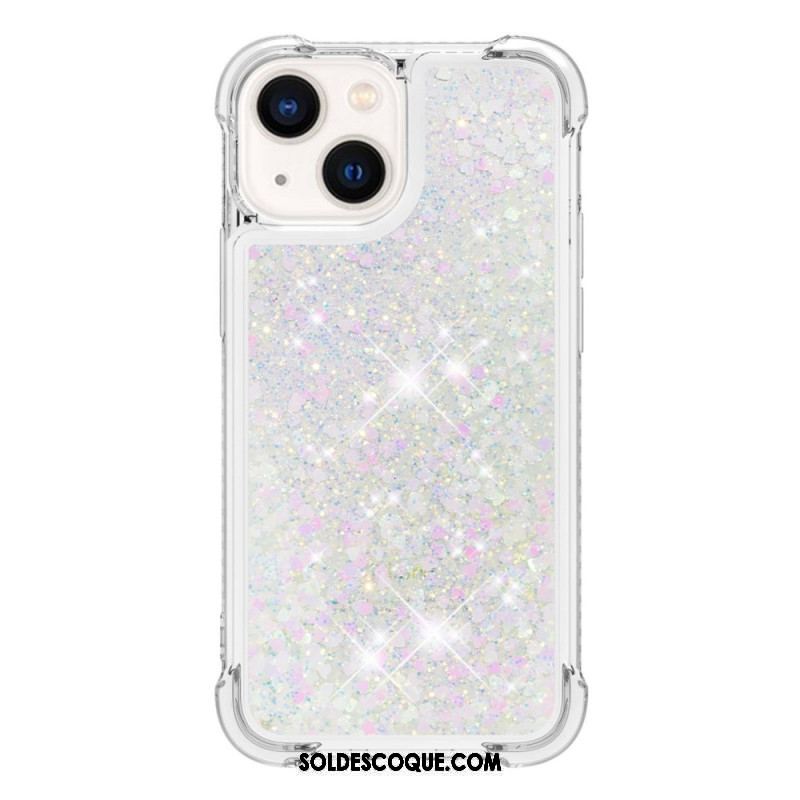 Coque iPhone 15 Paillettes