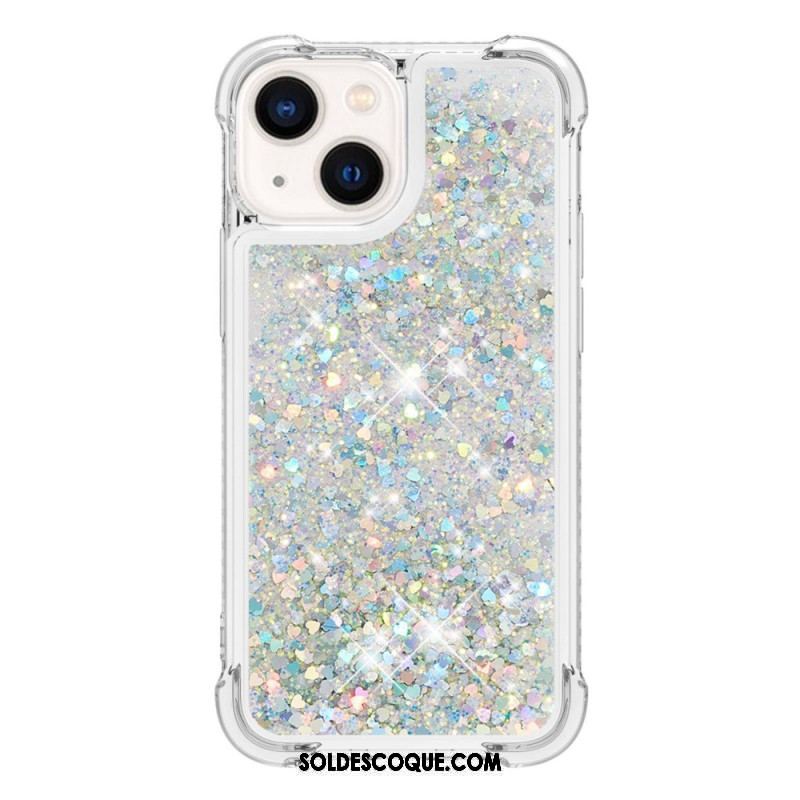 Coque iPhone 15 Paillettes