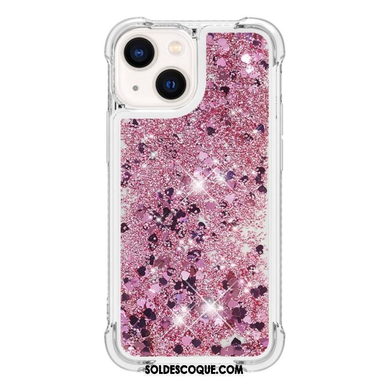 Coque iPhone 15 Paillettes