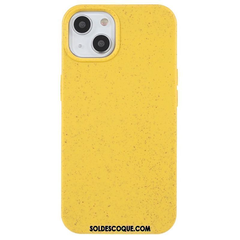 Coque iPhone 15 Plus Conception Paille de Blé