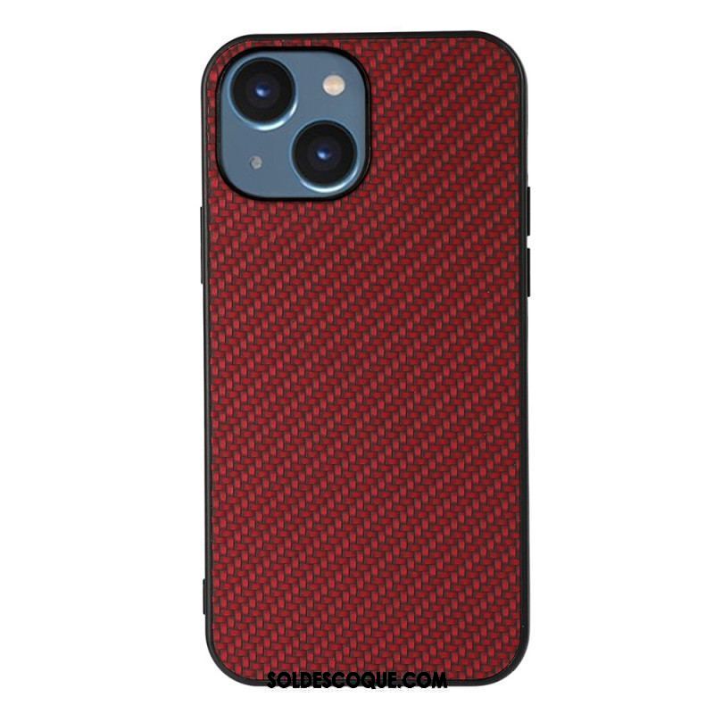 Coque iPhone 15 Plus Fibre Carbone