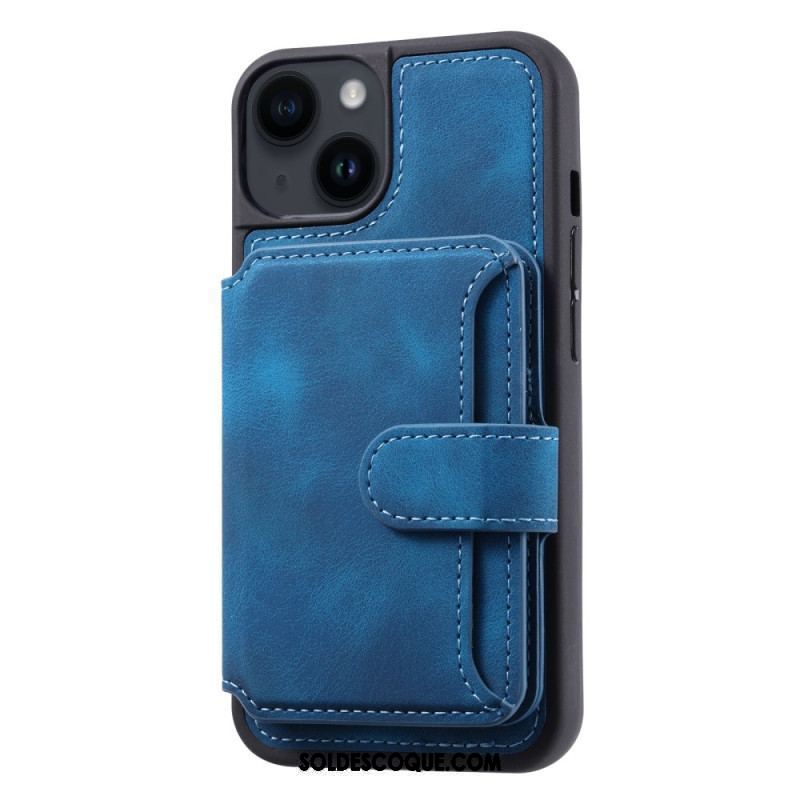 Coque iPhone 15 Plus Porte-Cartes RFID Support