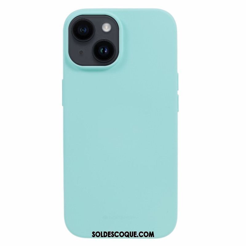 Coque iPhone 15 Plus Soft Feeling Mercury Goospery