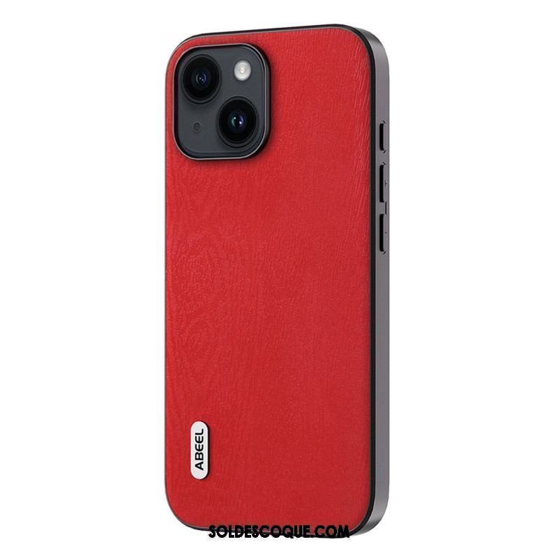 Coque iPhone 15 Plus Stylée Bois ABEEL