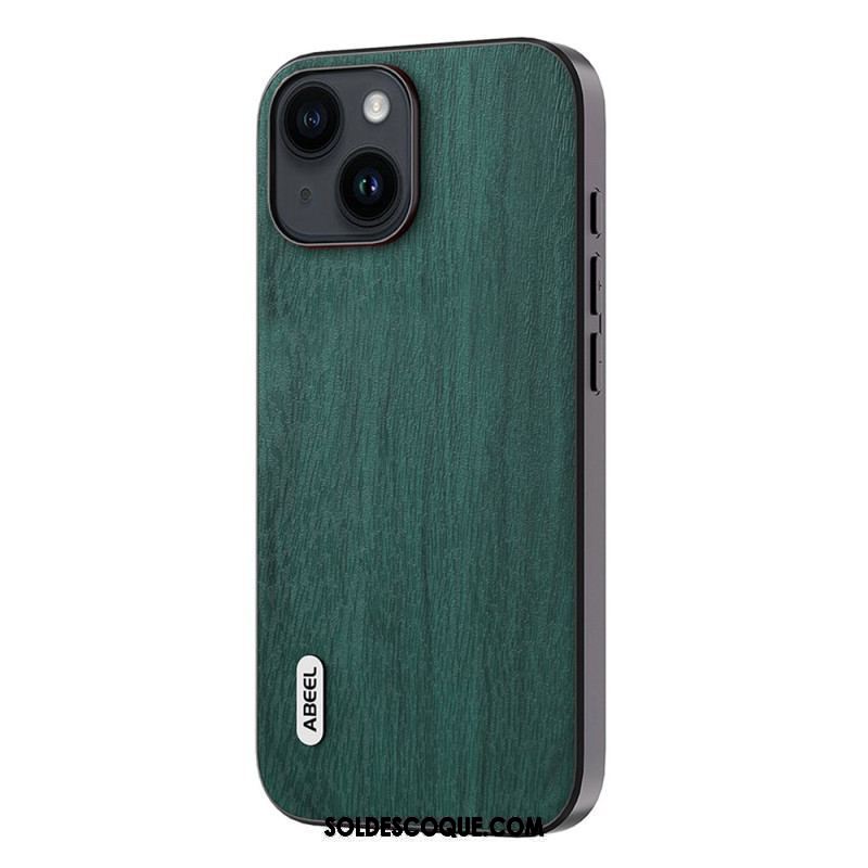 Coque iPhone 15 Plus Stylée Bois ABEEL