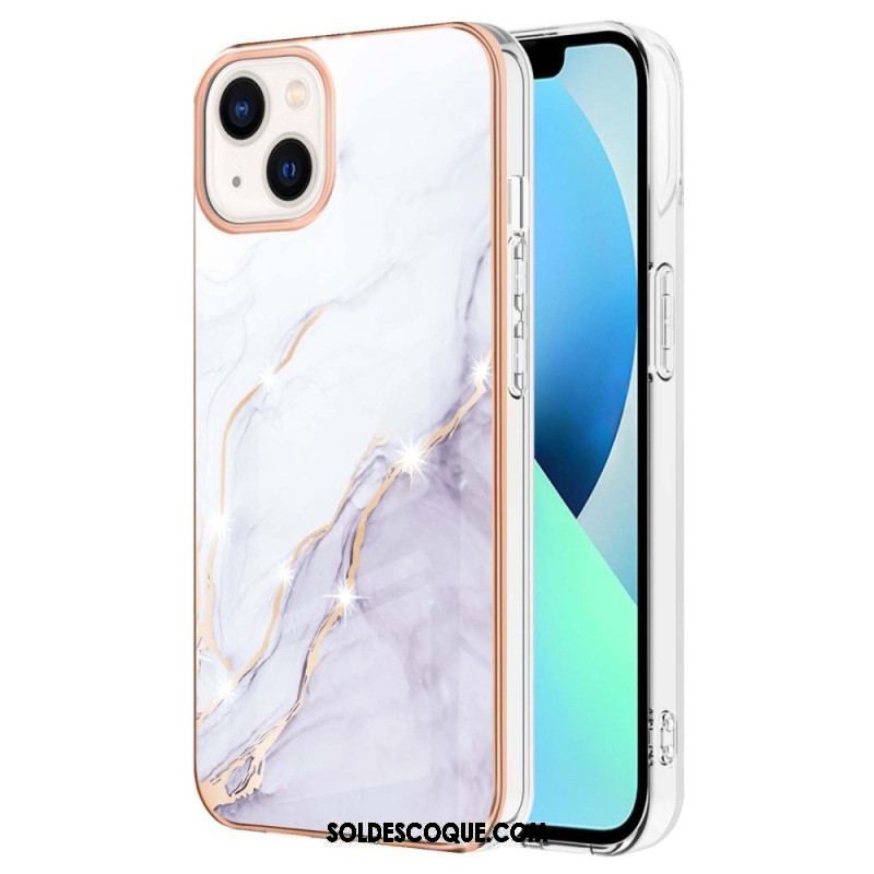 Coque iPhone 15 Plus Stylée Marbre