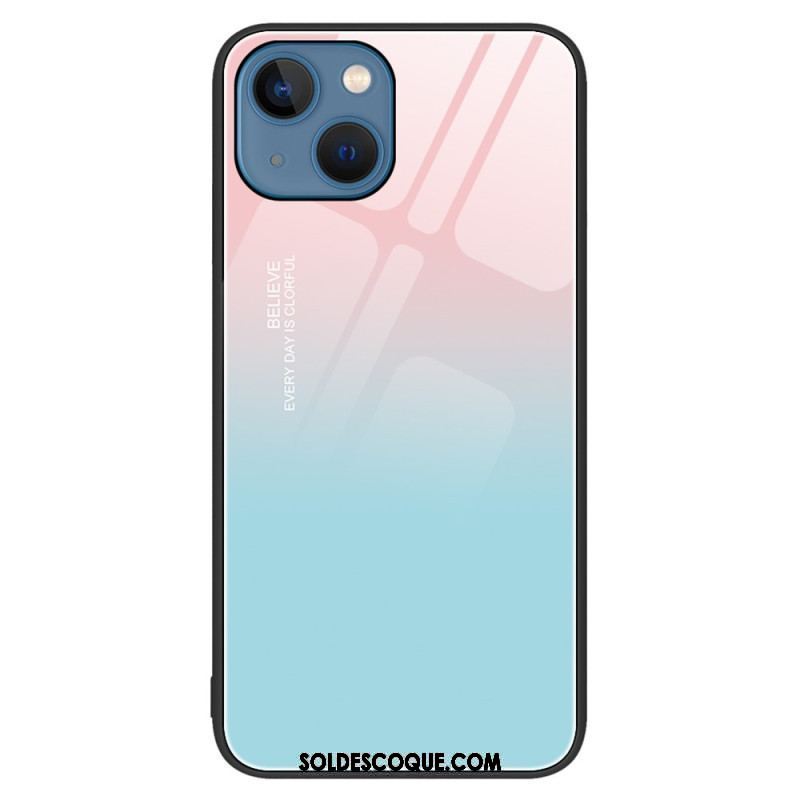 Coque iPhone 15 Plus Verre Trempé Believe