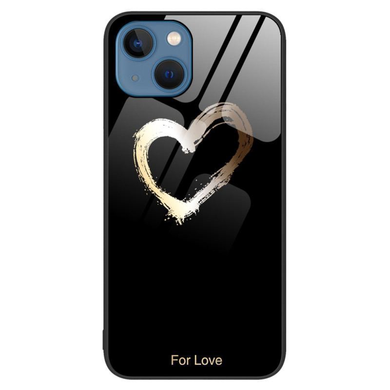 Coque iPhone 15 Plus Verre Trempé Coeur