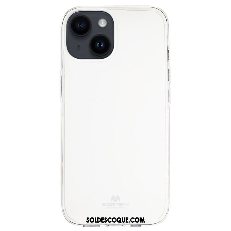 Coque iPhone 15 Poudre Paillettes Mercury Goospery