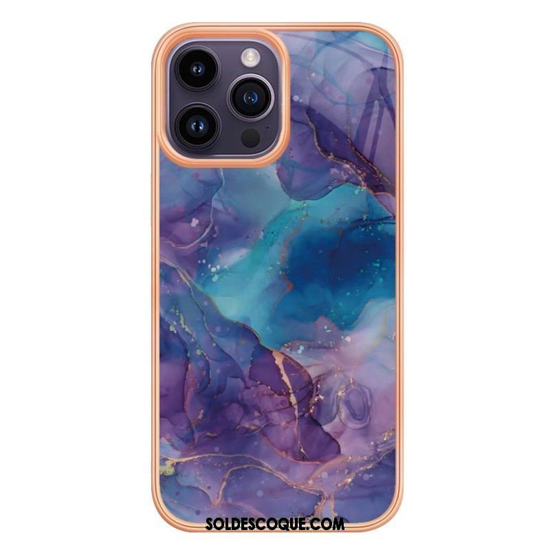 Coque iPhone 15 Pro Max Style Marbré