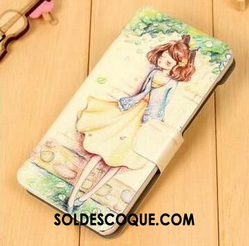 Coque iPhone 5 / 5s Clamshell Téléphone Portable Protection Étui En Cuir Rose France