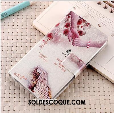 Coque iPhone 5 / 5s Clamshell Téléphone Portable Protection Étui En Cuir Rose France