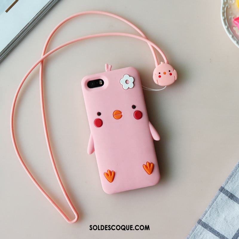 Coque iPhone 5 / 5s Créatif Marque De Tendance Silicone Incassable Fluide Doux Soldes