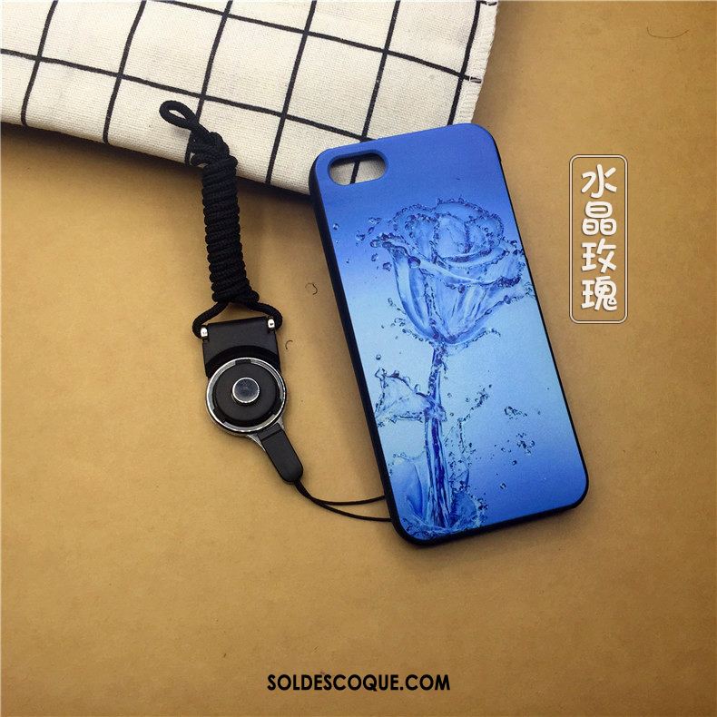 Coque iPhone 5 / 5s Fluide Doux Dessin Animé Étui Incassable Protection Pas Cher