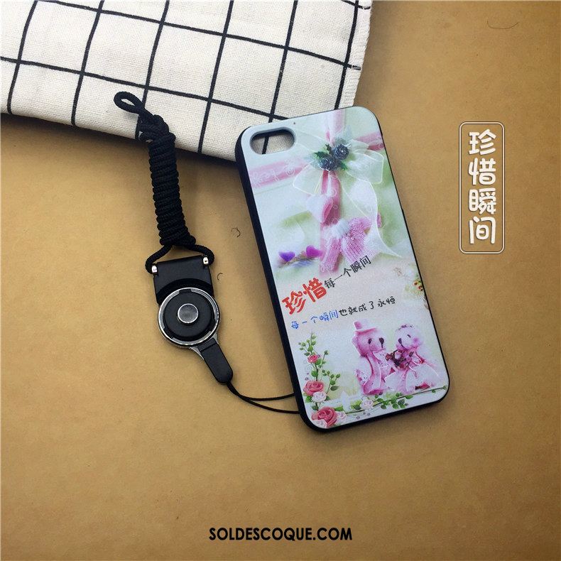 Coque iPhone 5 / 5s Fluide Doux Dessin Animé Étui Incassable Protection Pas Cher