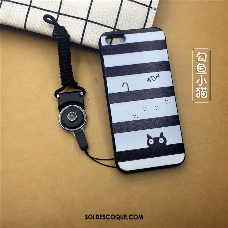 Coque iPhone 5 / 5s Fluide Doux Dessin Animé Étui Incassable Protection Pas Cher