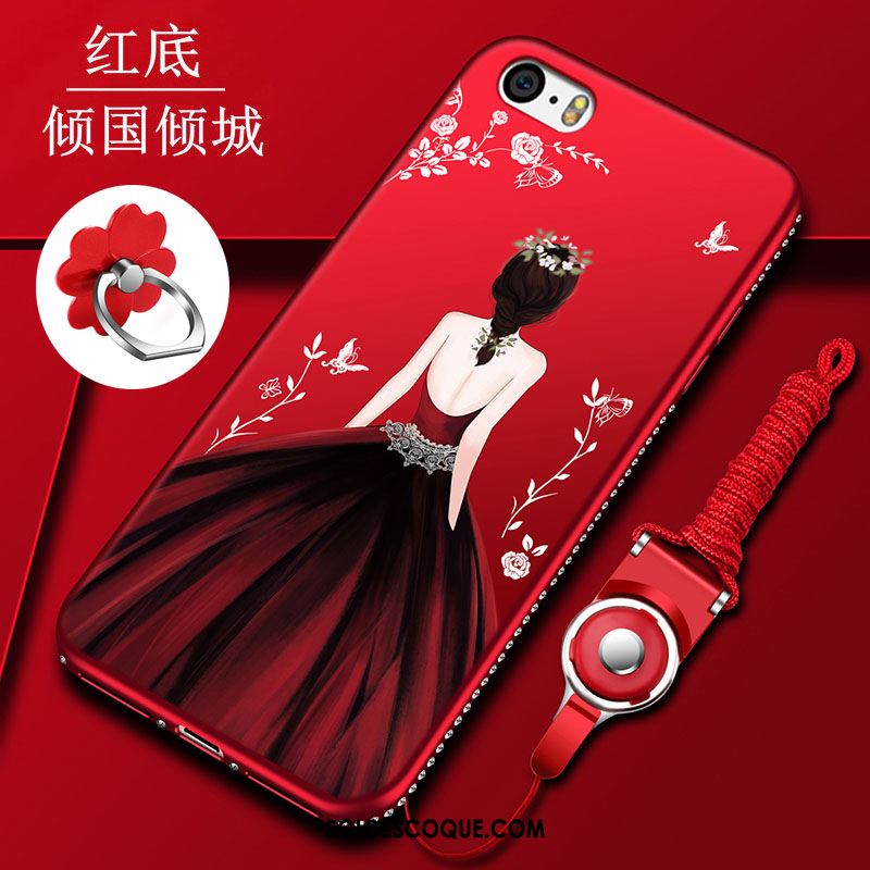 Coque iPhone 5 / 5s Incassable Silicone Fluide Doux Tendance Protection Soldes