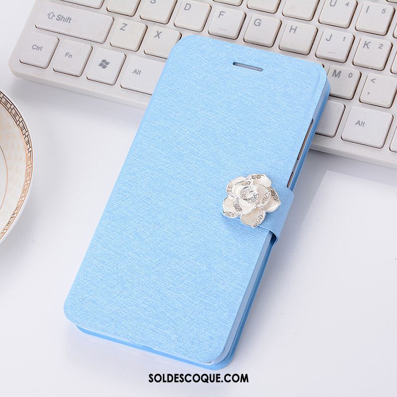 Coque iPhone 5 / 5s Incassable Étui En Cuir Protection Bleu Téléphone Portable Housse En Vente