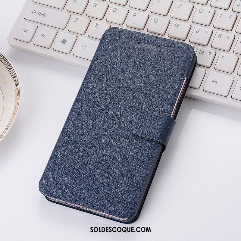 Coque iPhone 5 / 5s Incassable Étui En Cuir Protection Bleu Téléphone Portable Housse En Vente