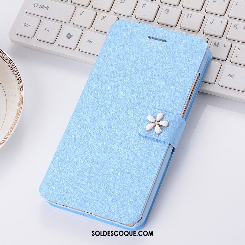 Coque iPhone 5 / 5s Incassable Étui En Cuir Protection Bleu Téléphone Portable Housse En Vente