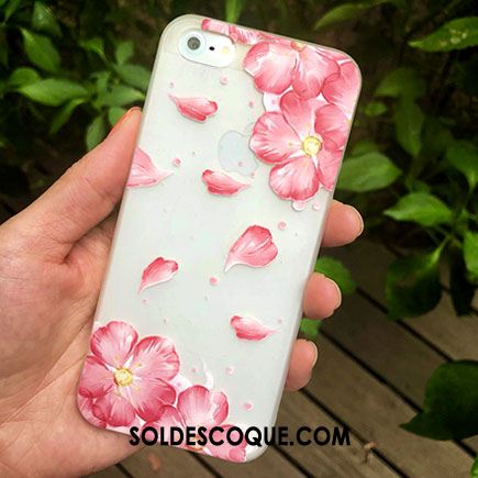 Coque iPhone 5 / 5s Protection Blanc Frais Téléphone Portable Incassable Pas Cher