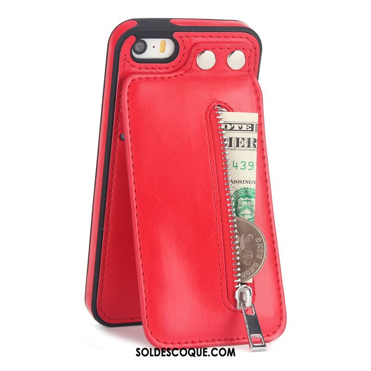 Coque iPhone 5 / 5s Silicone Créatif Sac Tout Compris Antidérapant France