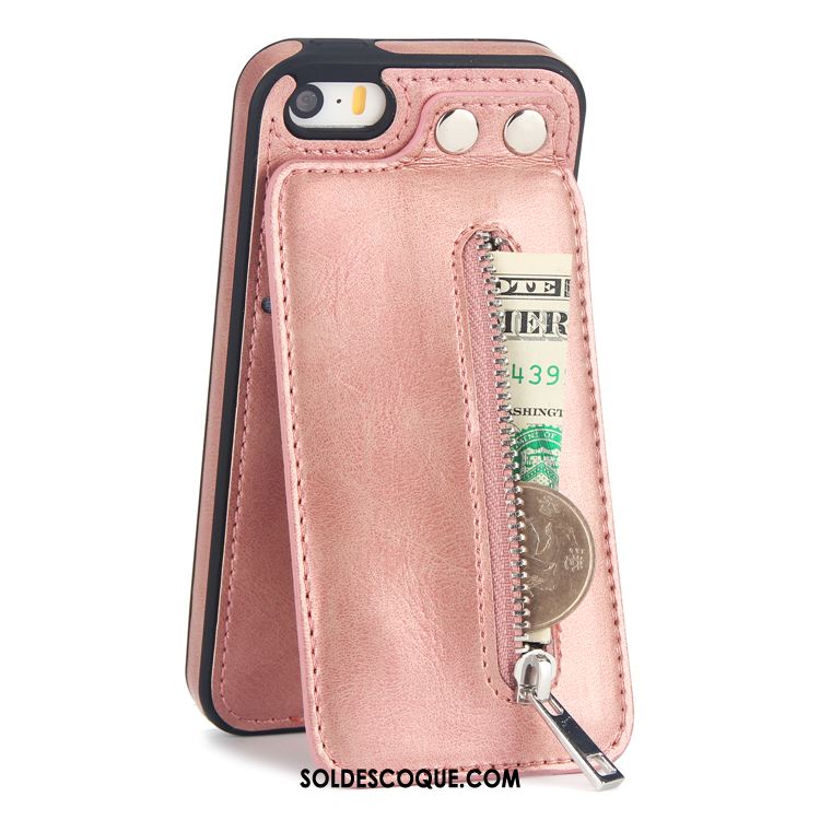 Coque iPhone 5 / 5s Silicone Créatif Sac Tout Compris Antidérapant France