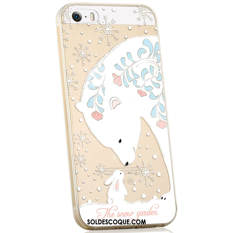 Coque iPhone 5 / 5s Silicone Tout Compris Membrane Incassable Très Mince En Ligne