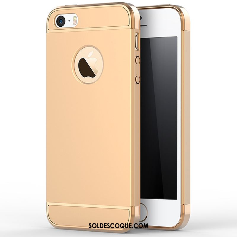 Coque iPhone 5 / 5s Tout Compris Délavé En Daim Difficile Texture Incassable En Vente