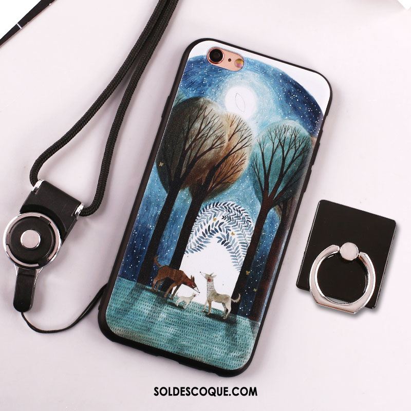 Coque iPhone 5c Dessin Animé Étui Silicone Téléphone Portable Fluide Doux Pas Cher