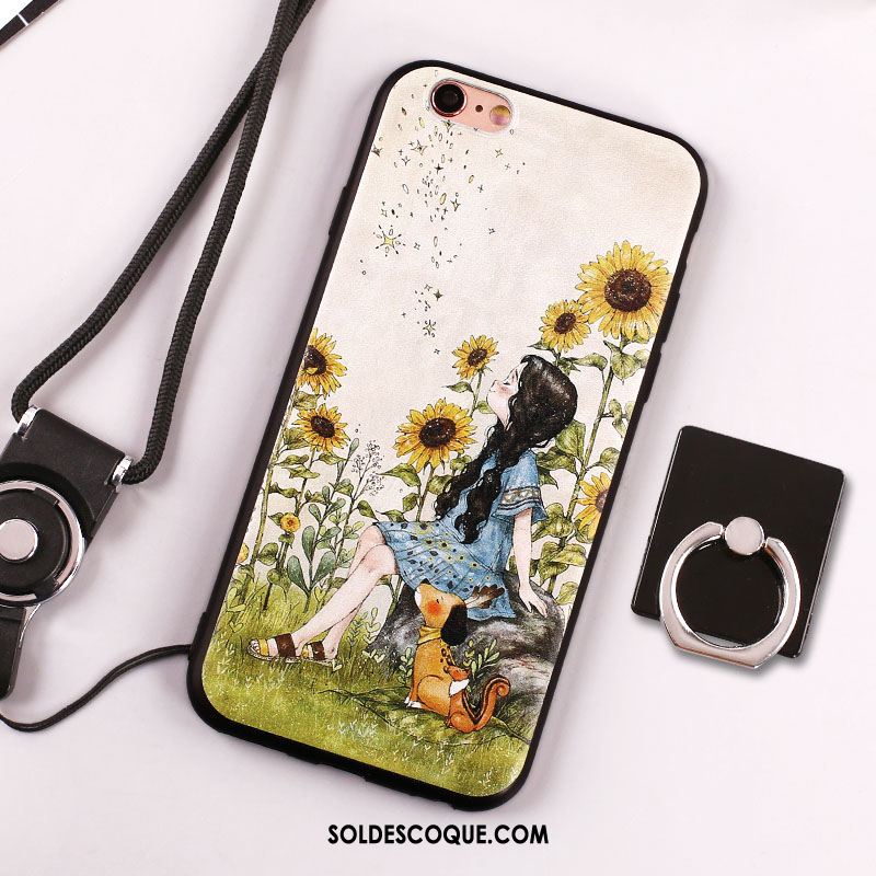 Coque iPhone 5c Dessin Animé Étui Silicone Téléphone Portable Fluide Doux Pas Cher