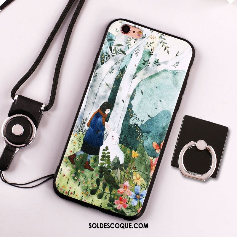 Coque iPhone 5c Dessin Animé Étui Silicone Téléphone Portable Fluide Doux Pas Cher