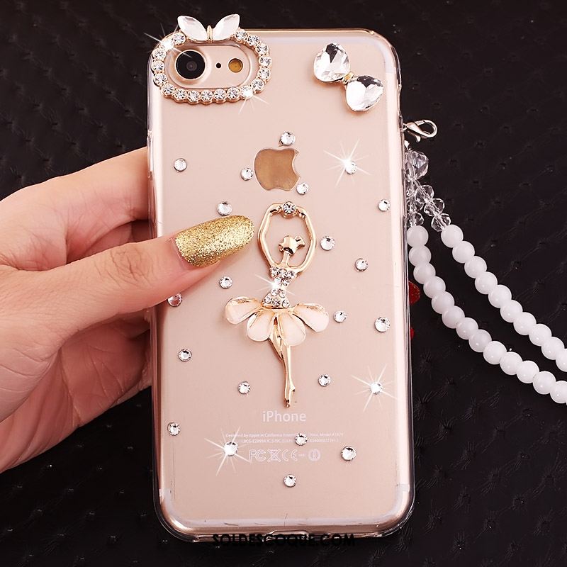 Coque iPhone 5c Frais Strass Incassable Silicone Protection En Vente