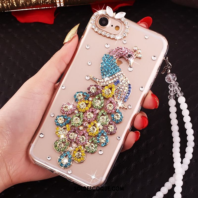 Coque iPhone 5c Frais Strass Incassable Silicone Protection En Vente