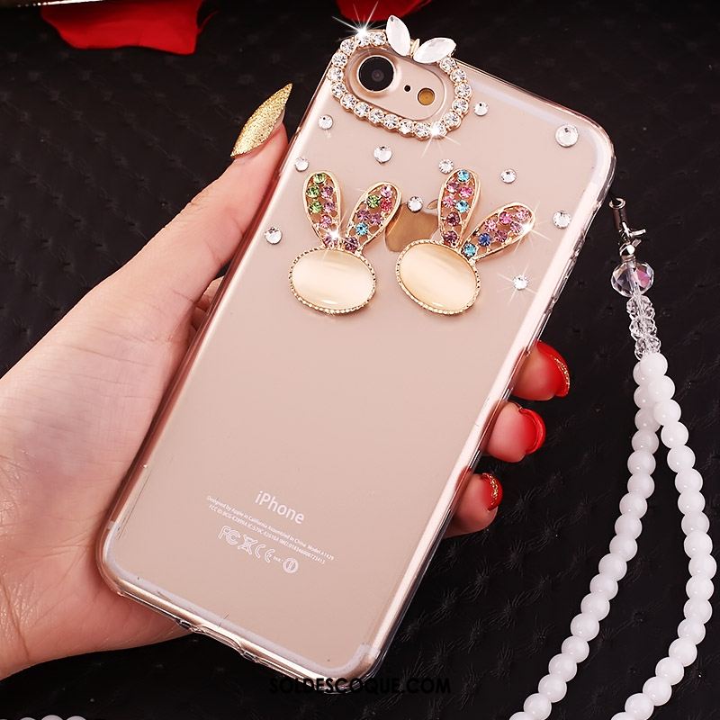 Coque iPhone 5c Frais Strass Incassable Silicone Protection En Vente