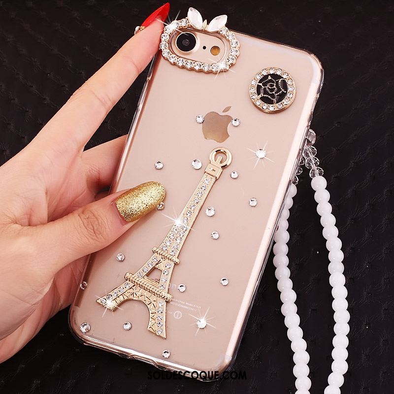 Coque iPhone 5c Frais Strass Incassable Silicone Protection En Vente