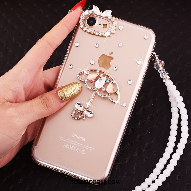 Coque iPhone 5c Frais Strass Incassable Silicone Protection En Vente