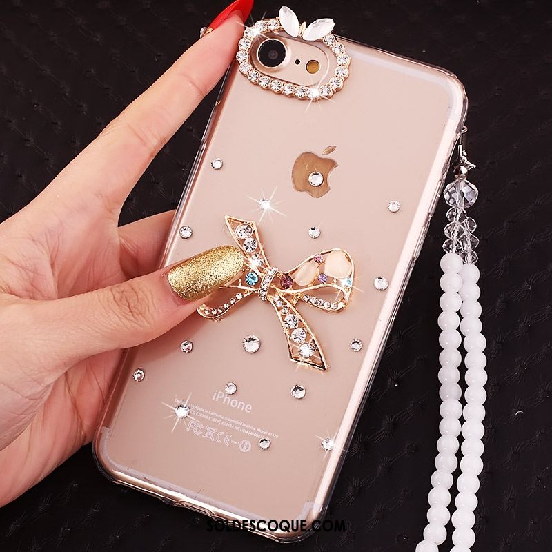 Coque iPhone 5c Frais Strass Incassable Silicone Protection En Vente