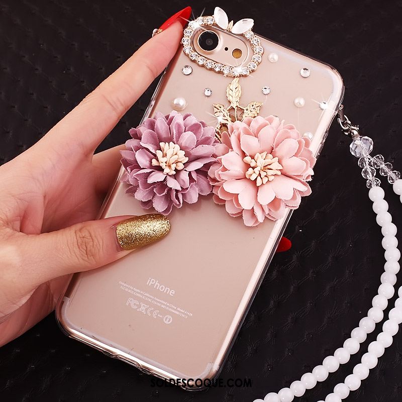 Coque iPhone 5c Frais Strass Incassable Silicone Protection En Vente