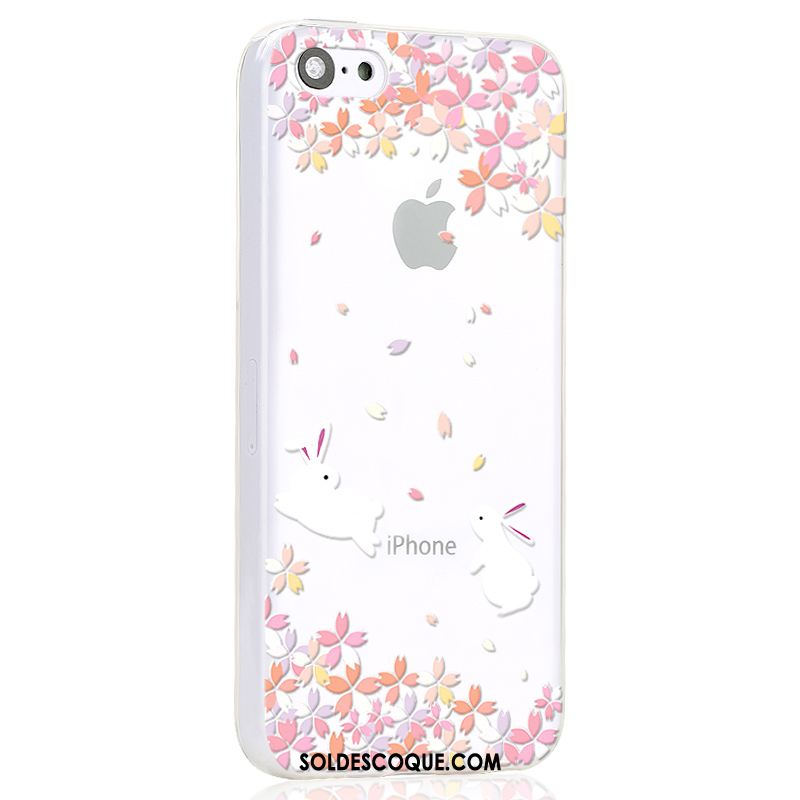 Coque iPhone 5c Incassable Créatif Étui Blanc Dessin Animé En Vente