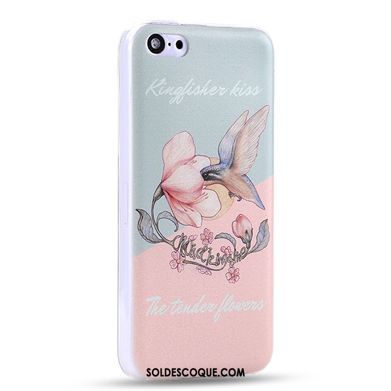 Coque iPhone 5c Incassable Créatif Étui Blanc Dessin Animé En Vente