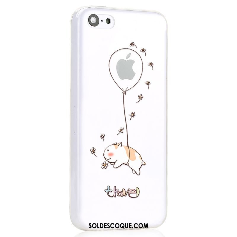 Coque iPhone 5c Incassable Créatif Étui Blanc Dessin Animé En Vente
