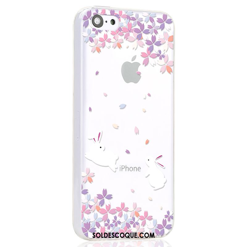 Coque iPhone 5c Incassable Créatif Étui Blanc Dessin Animé En Vente