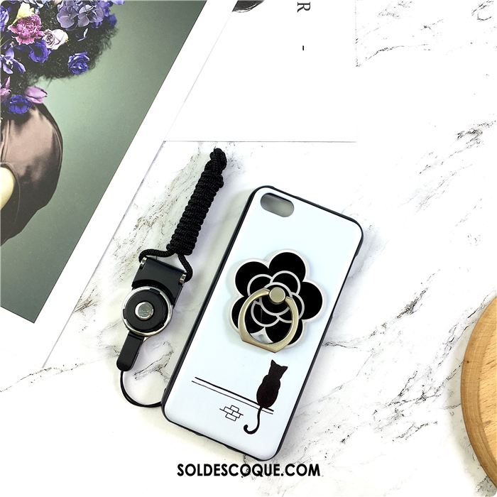 Coque iPhone 5c Incassable Noir Téléphone Portable Fluide Doux Protection Soldes