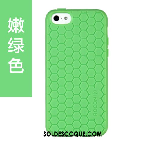 Coque iPhone 5c Incassable Protection Jaune Étui Téléphone Portable Pas Cher