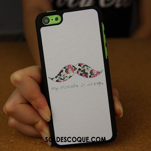 Coque iPhone 5c Protection Délavé En Daim Téléphone Portable Difficile Charmant Housse Pas Cher