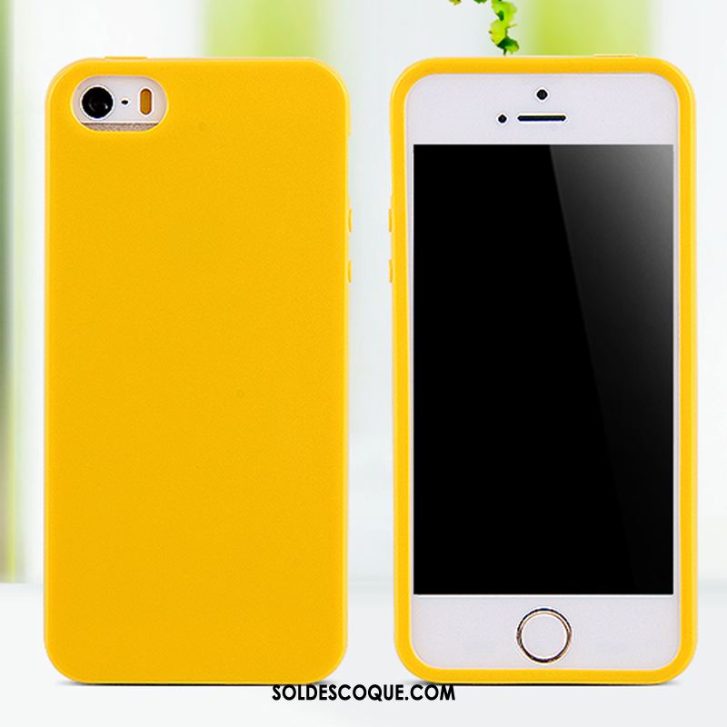 Coque iPhone 5c Protection Téléphone Portable Silicone Grand Rouge En Vente