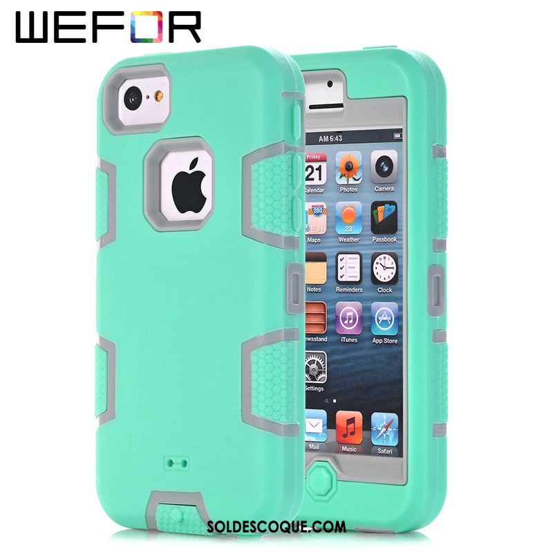 Coque iPhone 5c Silicone Téléphone Portable Fluide Doux Nouveau Incassable France