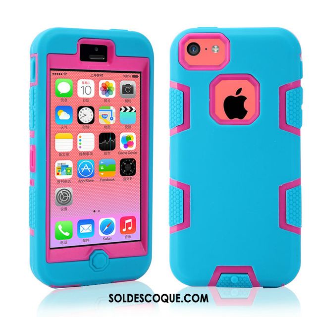 Coque iPhone 5c Silicone Téléphone Portable Fluide Doux Nouveau Incassable France